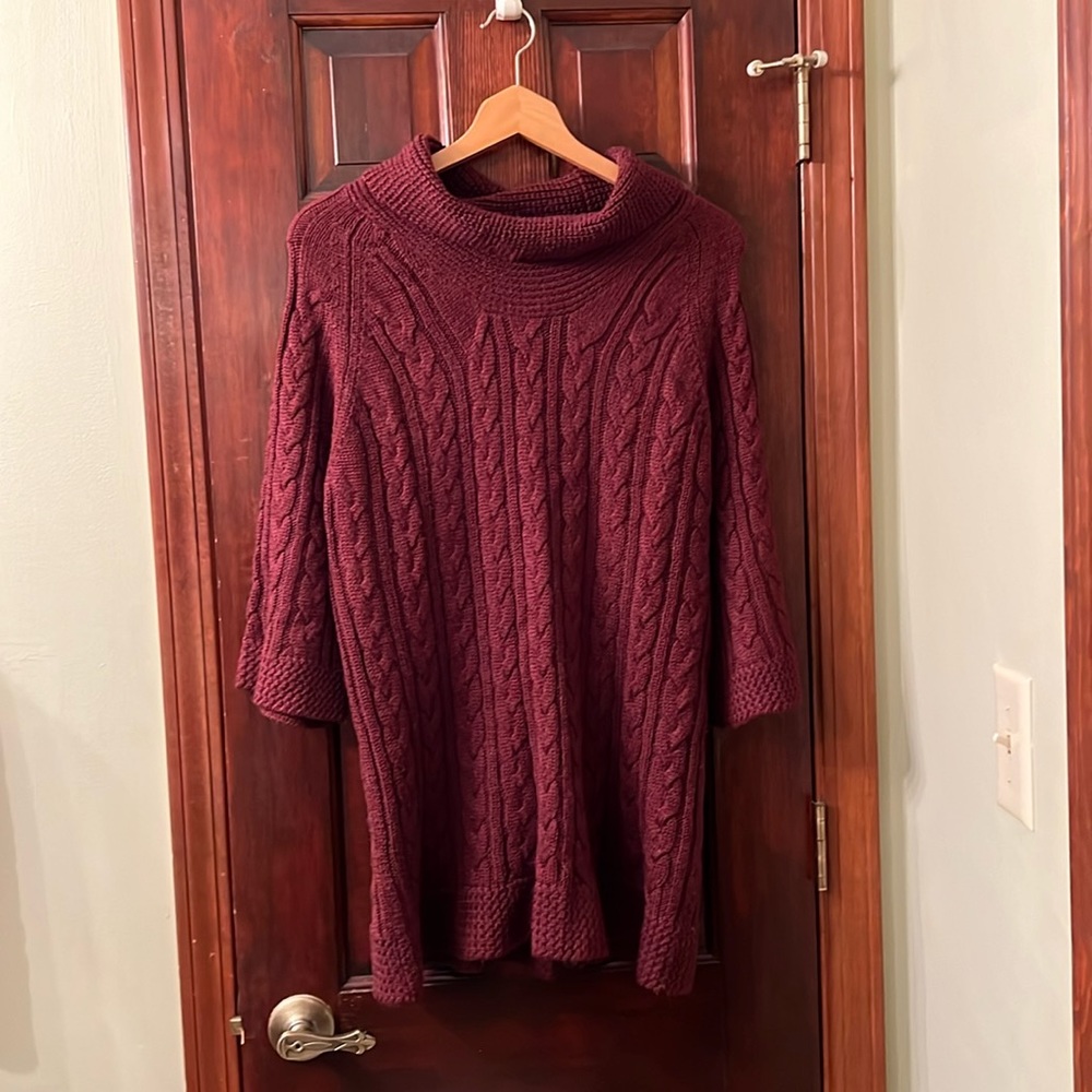 Coldwater Creek Cableknit Sweater